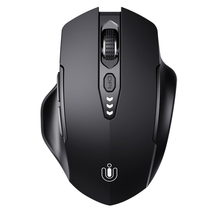 Uineer Bluetooth Maus, aktualisiert Maus kabellos Tri-Modus (BT 5.0/4.0+2,4 GHz), sichtbare Batterie