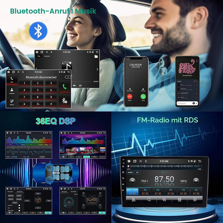 Hodozzy 8 Core 4G+64G Android Autoradio für Opel Zafira/Antara/Astra 2006-2010,9 Zoll Touchscreen Bi