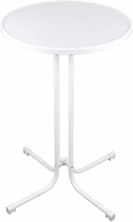 Eigentlich Stehtisch klappbar, Eventtisch Durchmesser 60/80 cm, optionale Husse, Partytisch Höhe 107
