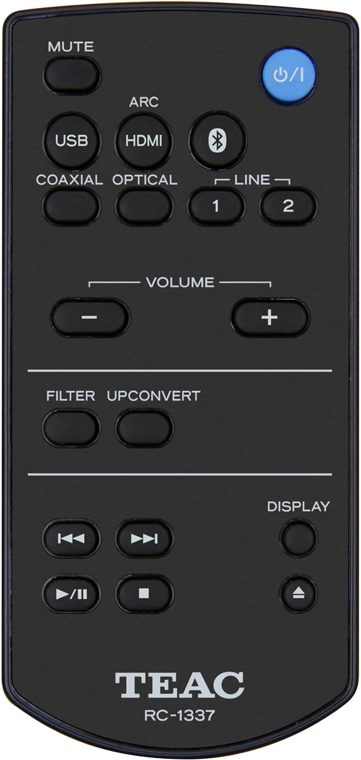 TEAC Reference AI-303 Hi-Res USB DAC Stereo-Vollverstärker mit Hypex Ncore Technologie, Bluetooth un