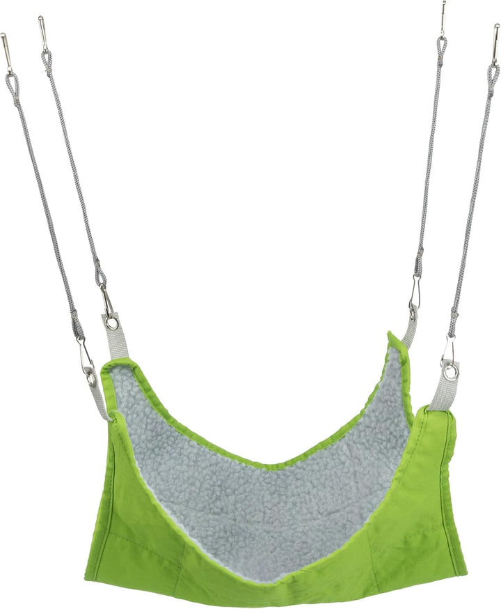 TRIXIE 62696 Hängematte mit 2 Etagen für Ratten/Degus, 22 × 15 × 30 cm & 62692 Hängematte für Ratten