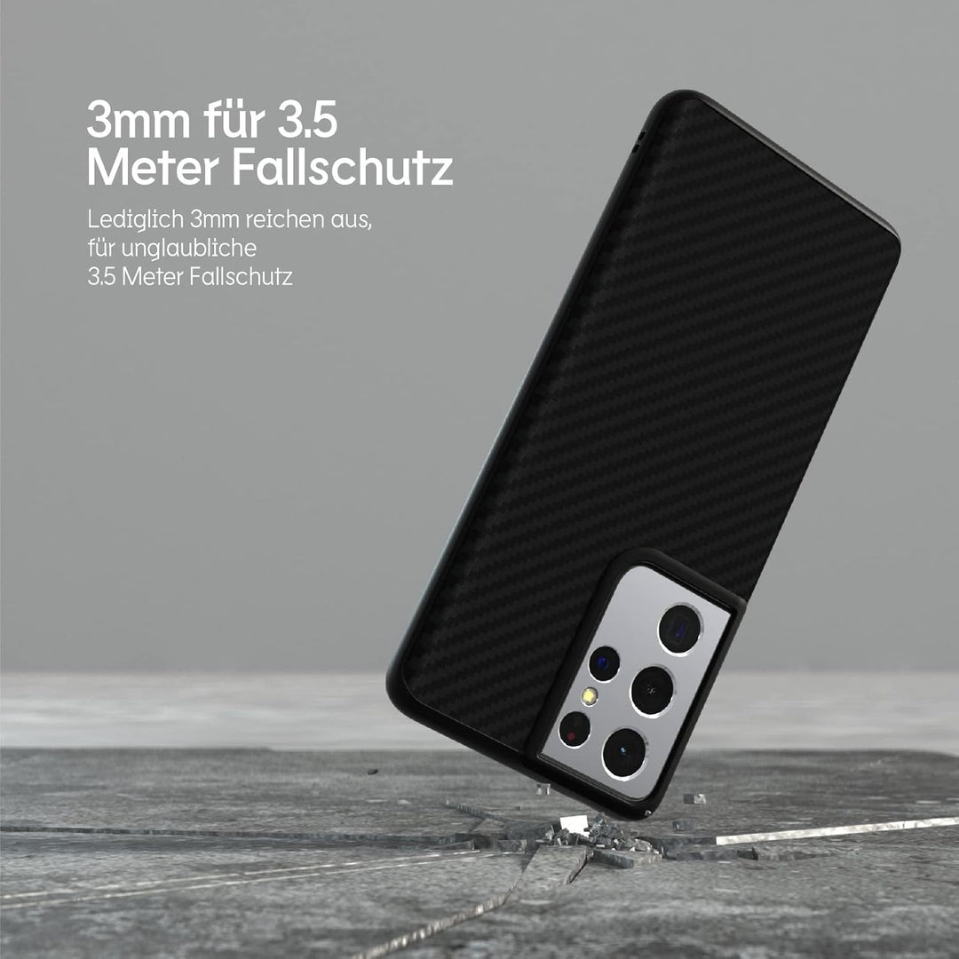 RhinoShield Case kompatibel mit [Samsung Galaxy S21 Ultra] | SolidSuit - Stossdämpfende & schlanke S