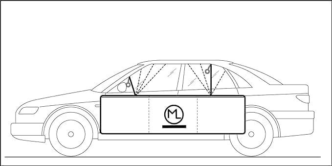 ML INNOVATIONES A-1 Türschutz ohne Magneten, Ohne Magnete