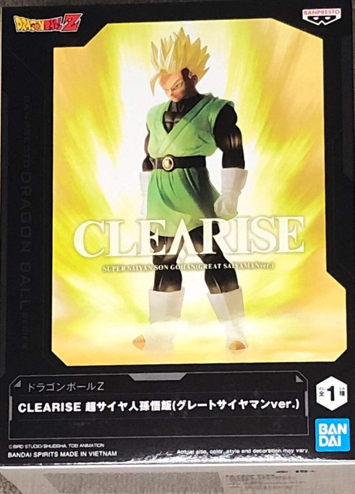 BanPresto - Dragon Ball Z - Clearise - Super Saiyan Son Gohan (Great Saiyaman ver) Statue Figur, Fig