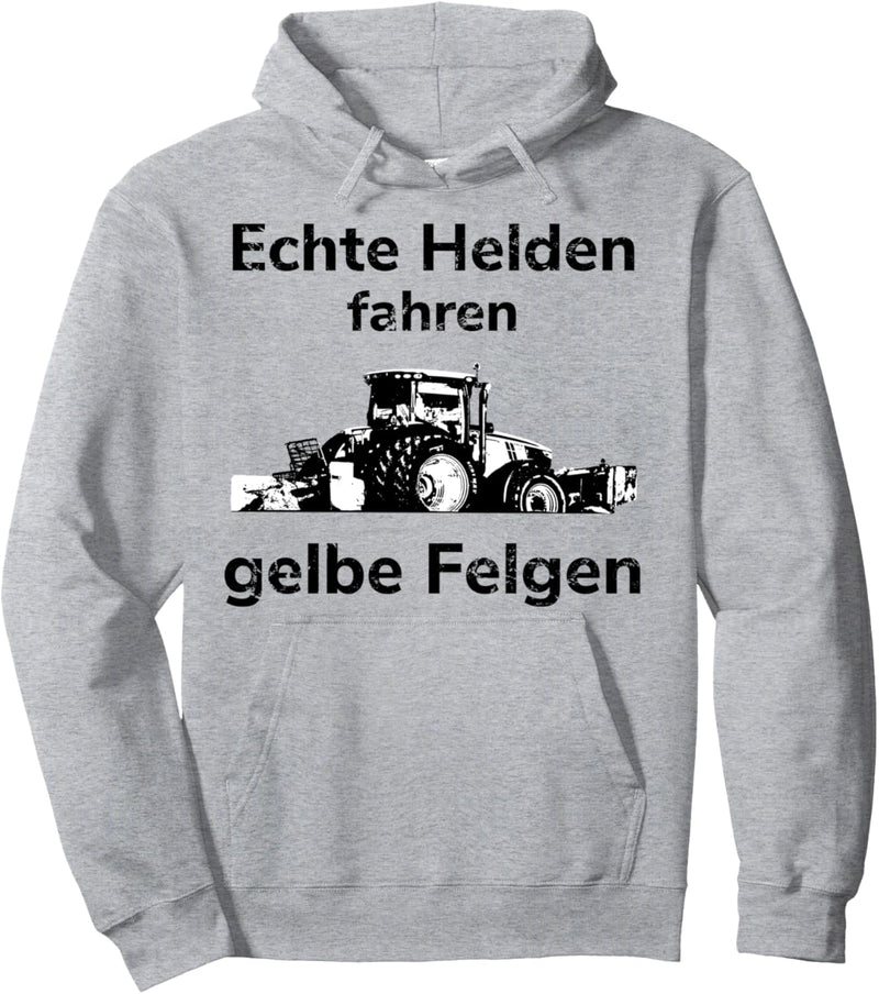 Traktor Landwirt Bauer Trecker gelbe Felgen Landwirtschafts Pullover Hoodie