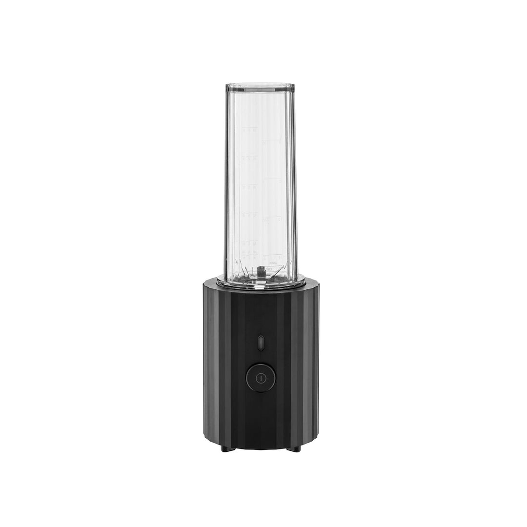 Alessi Plissé MDL17 B - Design Persönlicher Mixer, aus Thermoplastischem Harz, mit Behälter und Mini