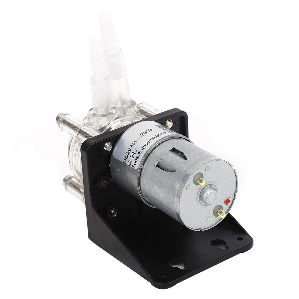 Schlauchpumpe, 500 ml/min Grossem Durchfluss Schlauchpumpe aus Edelstahl 304 mit transparentem