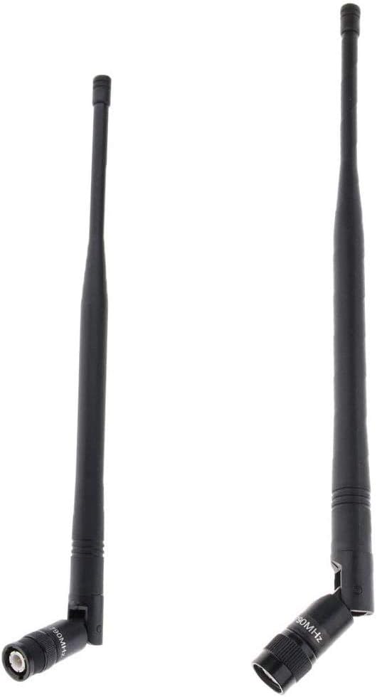 2 Stück langlebiges Kunststoff-UHF-Mikrofon ohne Kabelverstärkung Antennenmikrofon Ersatzteil