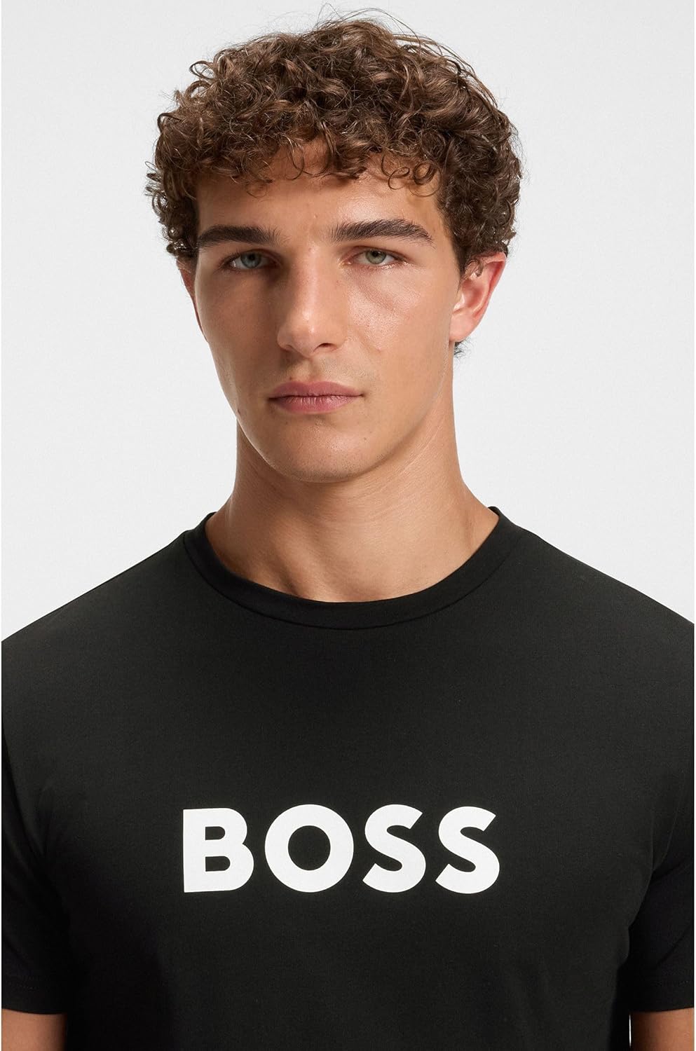 BOSS Herren Rn Beach_T_Shirt XS Black1, XS Black1
