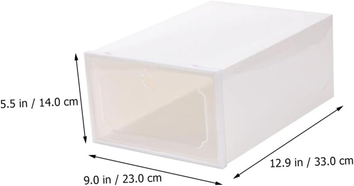 Cabilock 6stücke Transparente Schuhboxen Mit Grossem Fassungsvermögen Aufbewahrungsboxen Für Schuhe