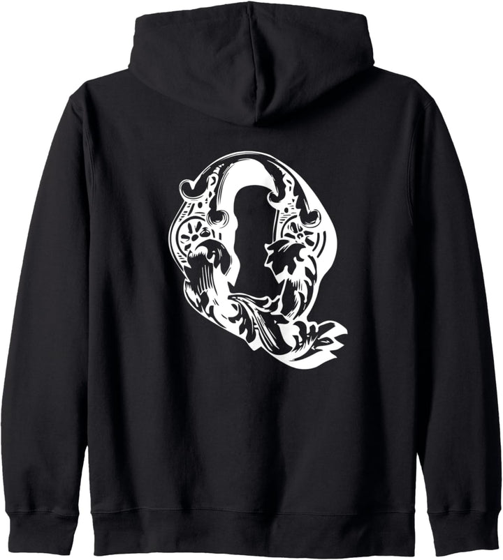 Buchstabe Q KING QUEEN Partnerlook Paar Liebe Valentinstag Kapuzenjacke