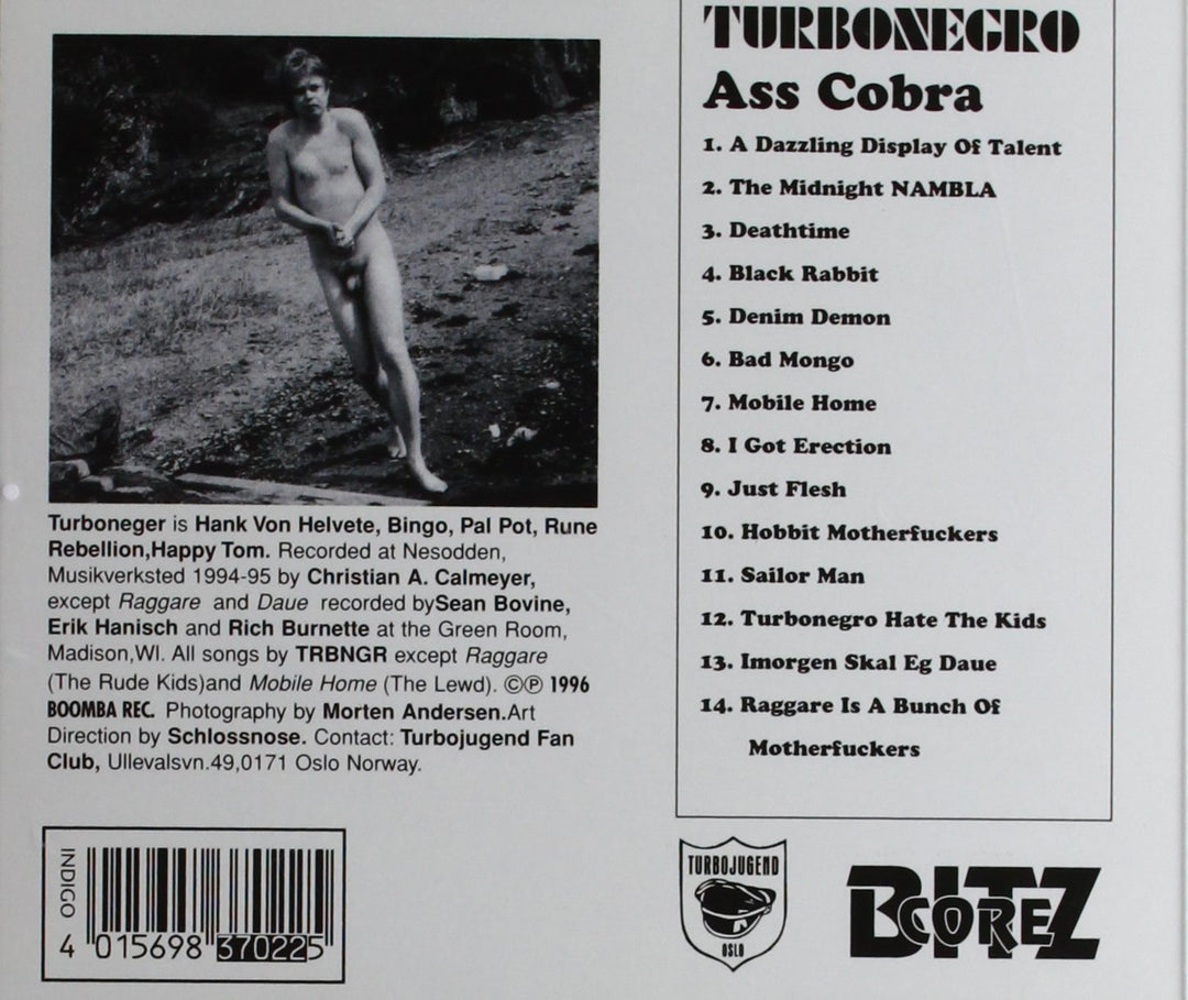 Ass Cobra, Audio-CD