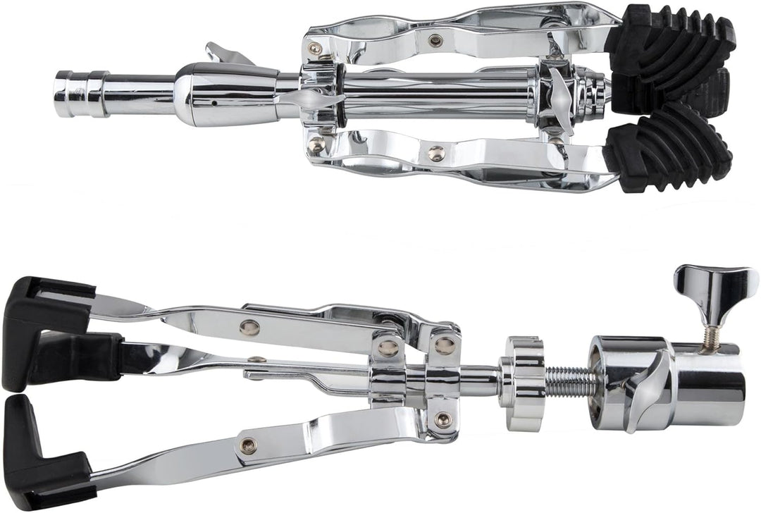 XDrum Snare Ständer Pro (für Snares von 13" bis 14", höhenverstellbar von 46-65 cm, Kugelgelenk, dop