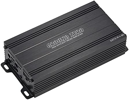 GROUND ZERO GZCS A-4.80 Auto/KFZ Plug & Play Upgrade Verstärker/Endstufe kompatibel mit AUDI - I - M