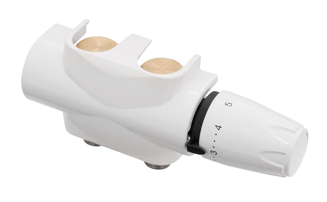 Heimeier Komplettset Multilux 4-Set mit Thermostat-Ventilunterteil & Thermostat-Kopf DX, für Eck- od