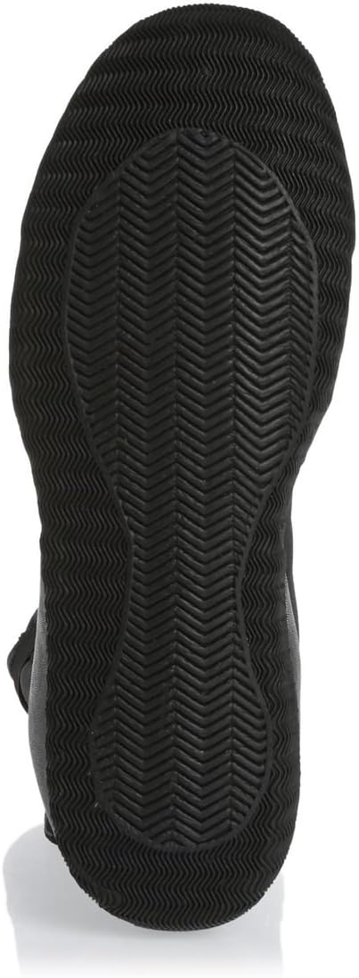 O';Neill Heat 3mm Neoprenanzug-Stiefelette Stiefelette Schwarz - Unisex - Anti-Flush-Schienbeinrieme