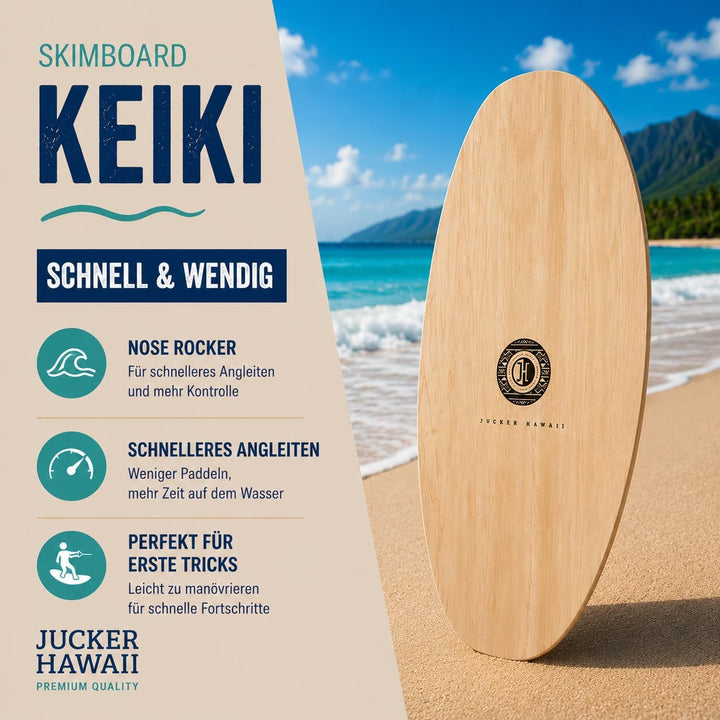 JUCKER HAWAII Skimboards PUNA, ULUA und KEIKI KEIKI PURE, KEIKI PURE