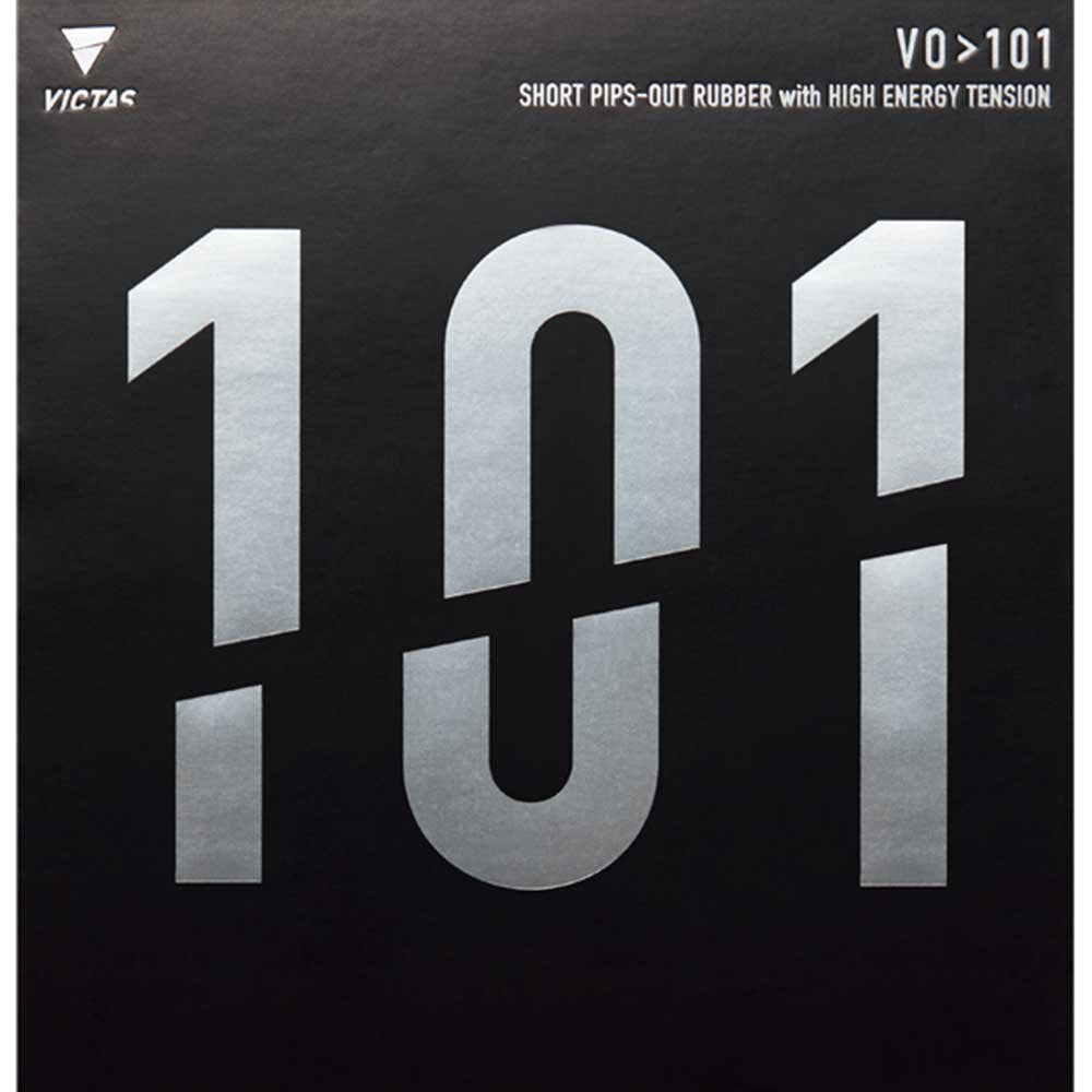 VICTAS Belag VO > 101 Schwarz 2,0 mm, Schwarz 2,0 mm