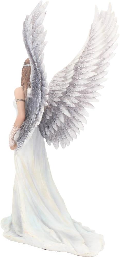 Nemesis Now Spirit Guide Anne Stokes Dekofigur, Kunstharz, 24 cm, Weiss