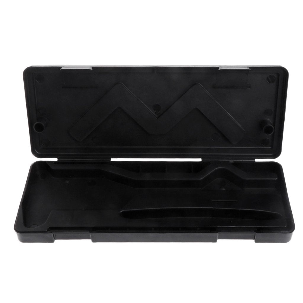 MSEKKO Messschieber Box Aufbewahrungsbox Etui für 0-150 mm Edelstahl elektronisches digitales Messsc