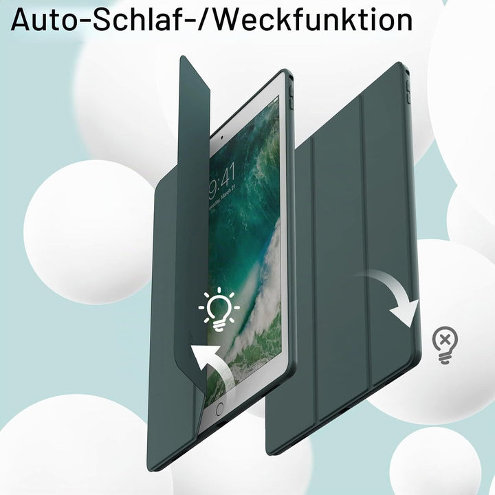 JETech Hülle für iPad Pro 12,9 Zoll (Modell 2015/2017, 1./2. Generation) mit Stifthalter, Dünne Tabl