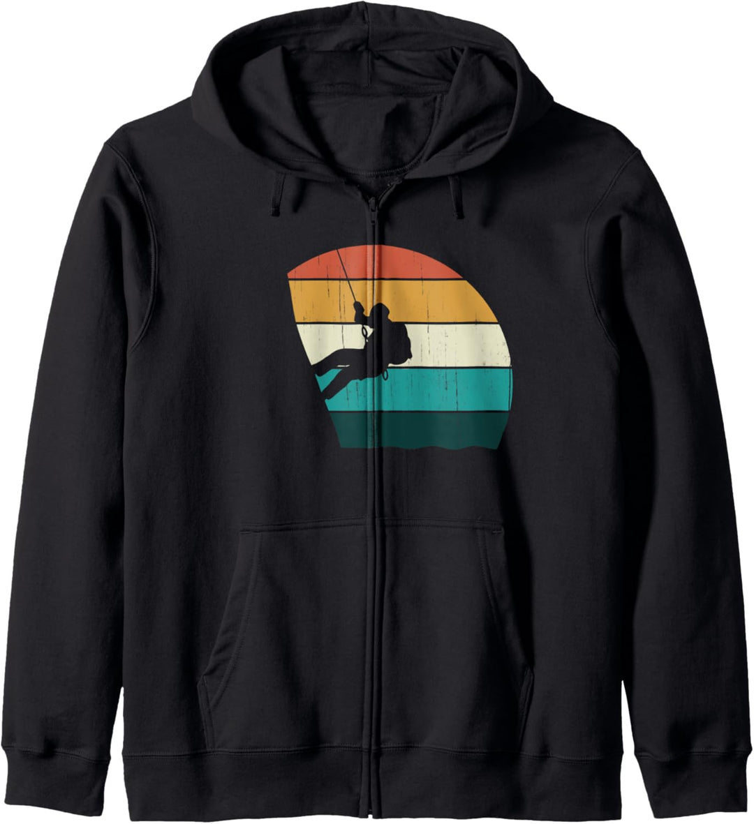 Rock Mountaineer - Sunset Mountaineering Geschenk Kapuzenjacke