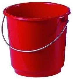 Lockweiler Haushalteimer, 20 L, Kunststoff, Rot, 36 x 36 x 33 cm
