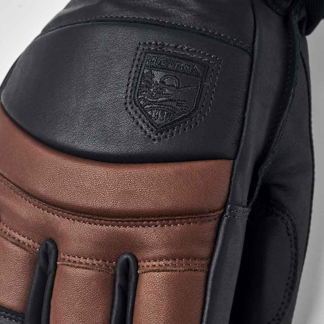 HESTRA Fall Line Skihandschuhe braun 10