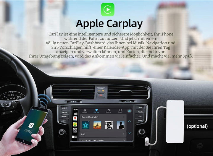 JOYX Android 10 Doppel Din Autoradio Mit GPS Navi -2G RAM + 32G ROM - Rückfahrkamera KOSTENLOS - 7 Z