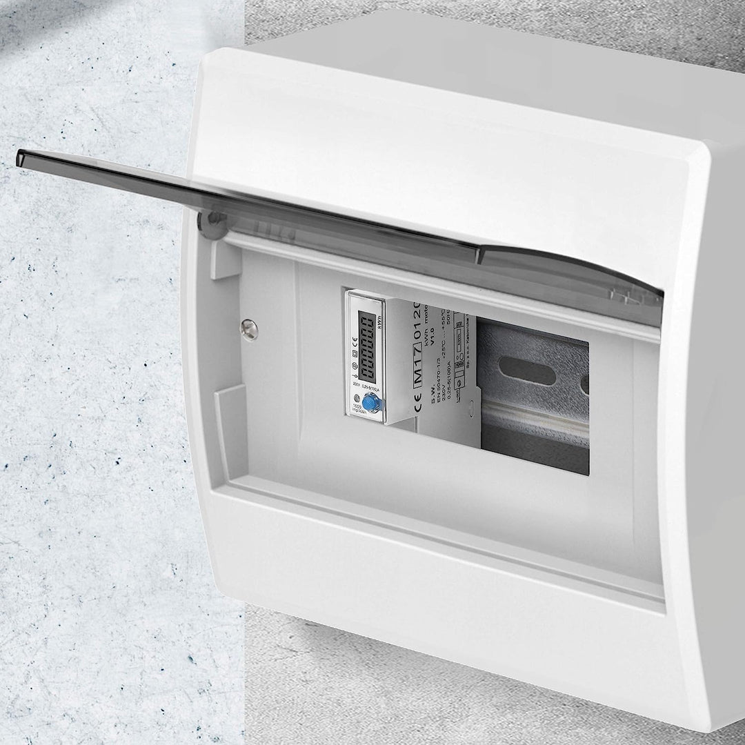 Stromzähler Hutschiene 1-Phasen DIN-Schienenmodul TH-35mm für PV-Solarsysteme 100A MID (standard), s