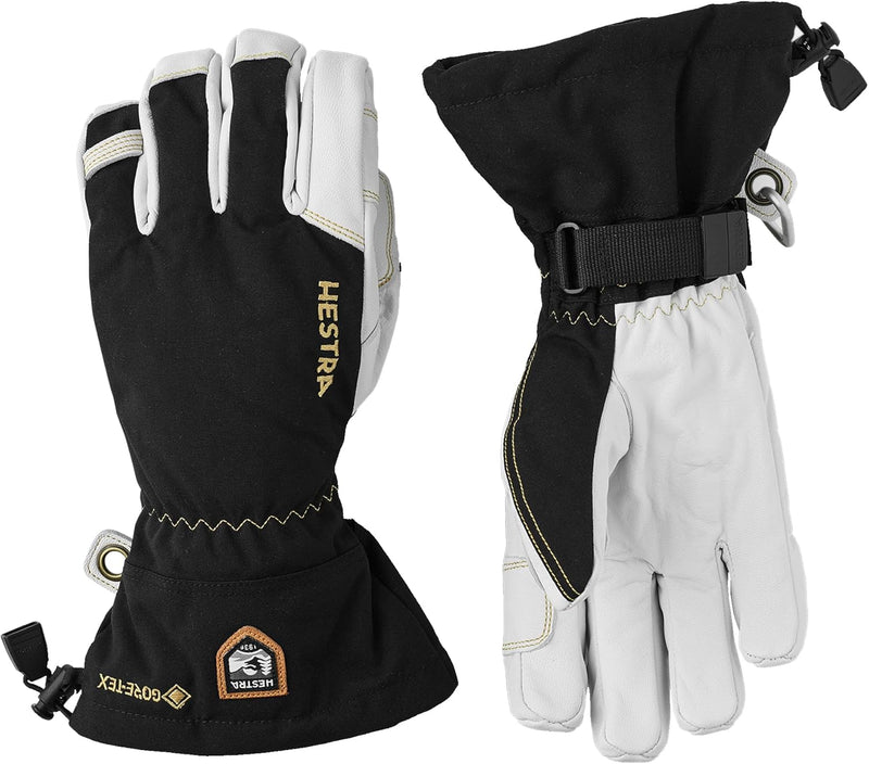 Hestra Army Leather Gore-Tex Long Warm Ski/Ride Glove UK 6 / EU 38,5 Schwarz, UK 6 / EU 38,5 Schwarz