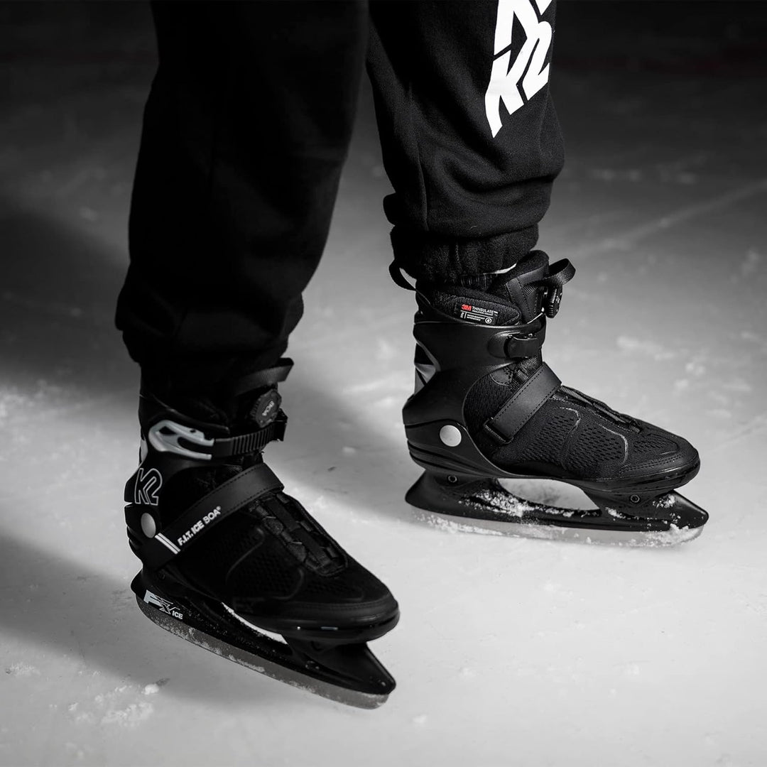 K2 Skates Herren Schlittschuhe F.I.T. ICE BOA , gray, 25G0710 gray EU: 44 (UK: 9.5 / US: 10.5), gray