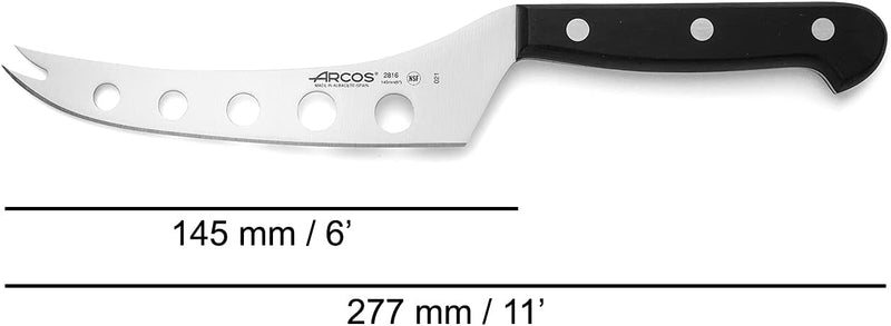 Arcos 281604 Serie Universal - Käsemesser - Klinge Nitrum Edelstahl 145 mm - HandGriff Polyoxymethyl