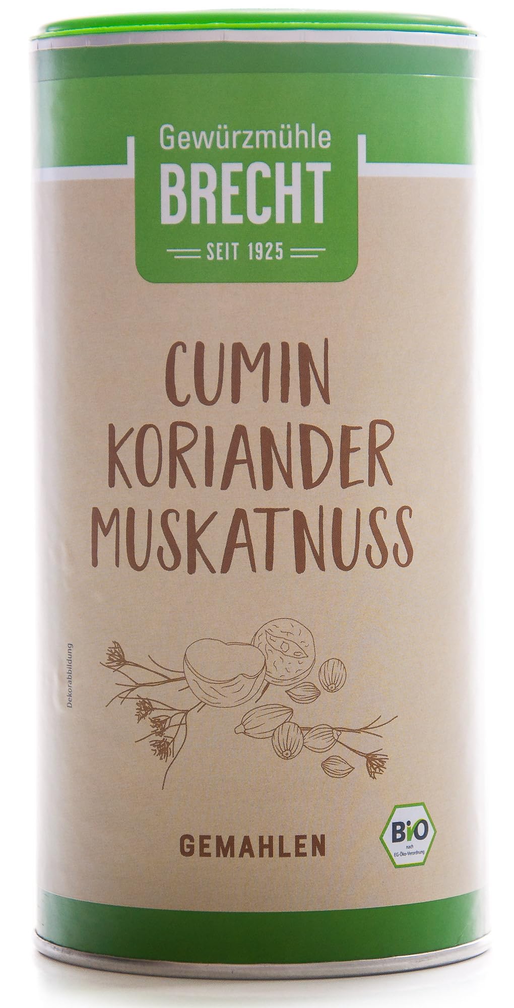 Cumin Koriander Muskatnuss - Dose (0.22 Kg)