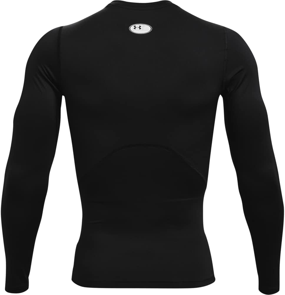 Under Armour Herren Armour HeatGear Compression Long-Sleeve T-Shirt Hemd, Blickdicht Schwarz XS, Sch