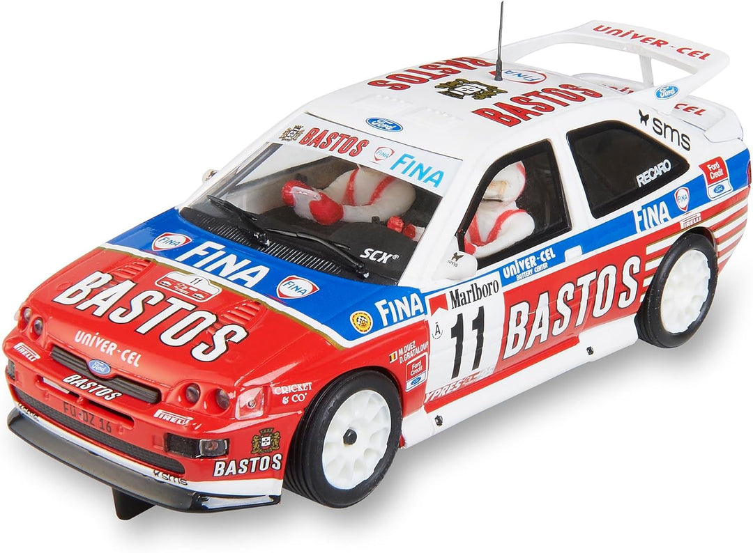 SCALEXTRIC Klassisches Rennfahrzeug - Slotcar, Massstab 1:32 (Ford Escort Cosworth - Rally Ypern '95