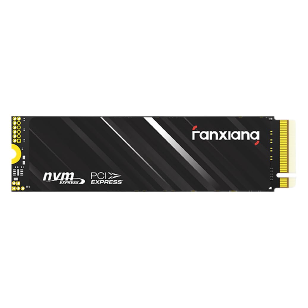 fanxiang NVMe SSD 2TB, M.2 PCIe Gen4x4 Gaming Solid State Drive, 5200 MB/s Lesen, 4700 MB/s Schreibe