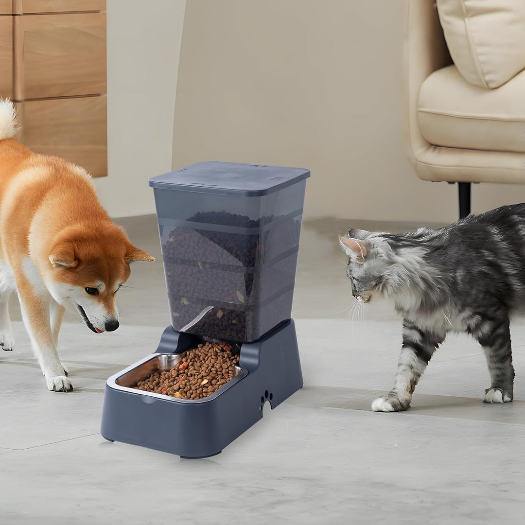 5L Automatischer Hundefutterspender und Hundewasserspender Katzenfutterspender und Katzenwasserspend