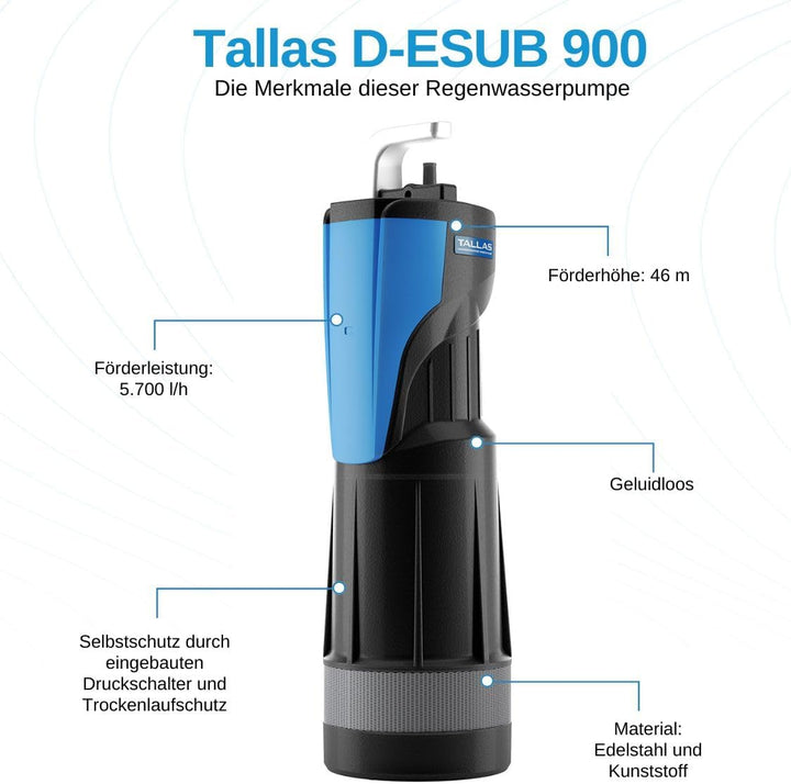 Tallas D-ESUB 900 Tauchdruckpumpe