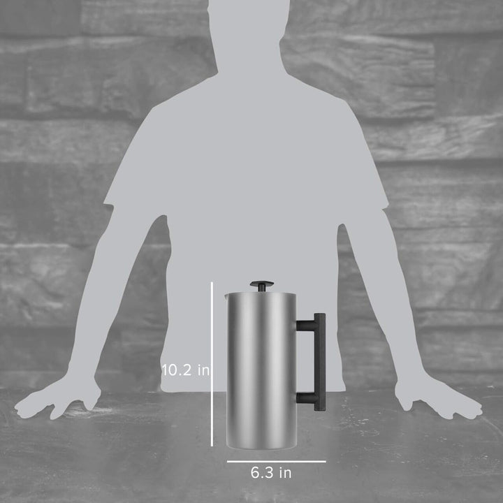 Espro 18169 French Press P6, Kaffee Stempelkanne mit Thermofunktion, Coffee-Maker, Kaffeezubereiter,