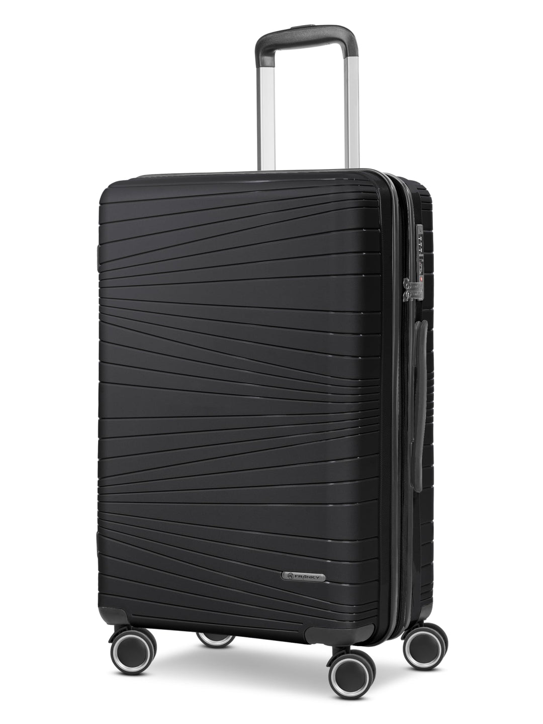 Franky Dallas 3.0 Hartschalen-Koffer gross | Reisekoffer - Trolley ausgestattet mit 4 Rollen, einem