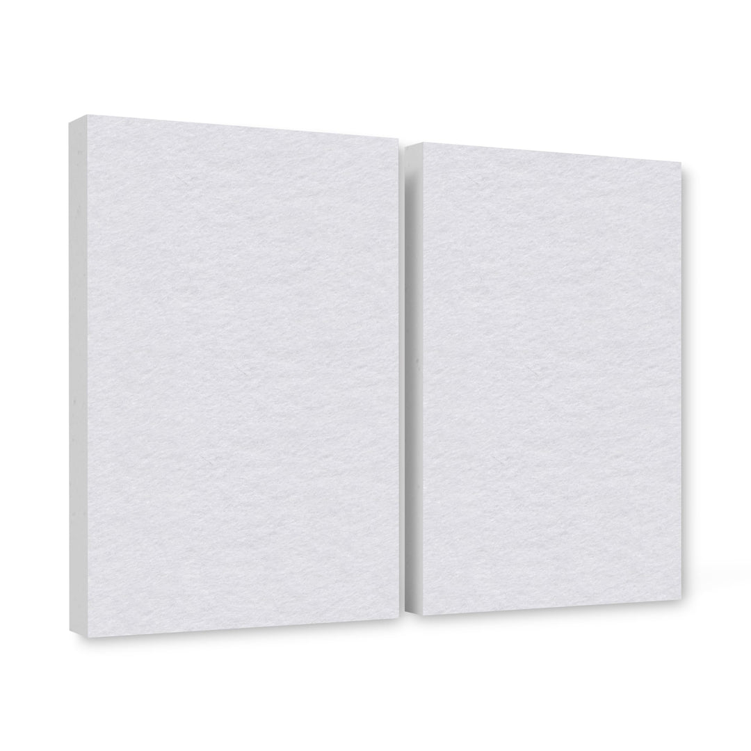 platino24 Schallabsorber COLORE aus Basotec G+ I Akustikpaneele mit Akustikfilz I 2 Wand-Paneele in