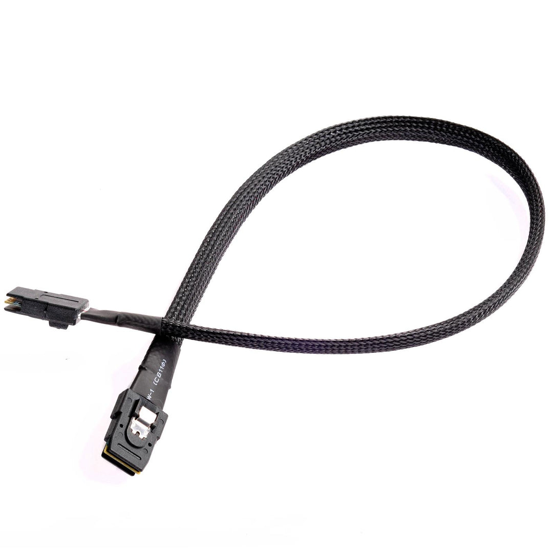 SilverStone SST-CPS02 - Internes Mini SAS Kabel mit beidseitigen 36-pin SFF8087 Steckern, 50 cm