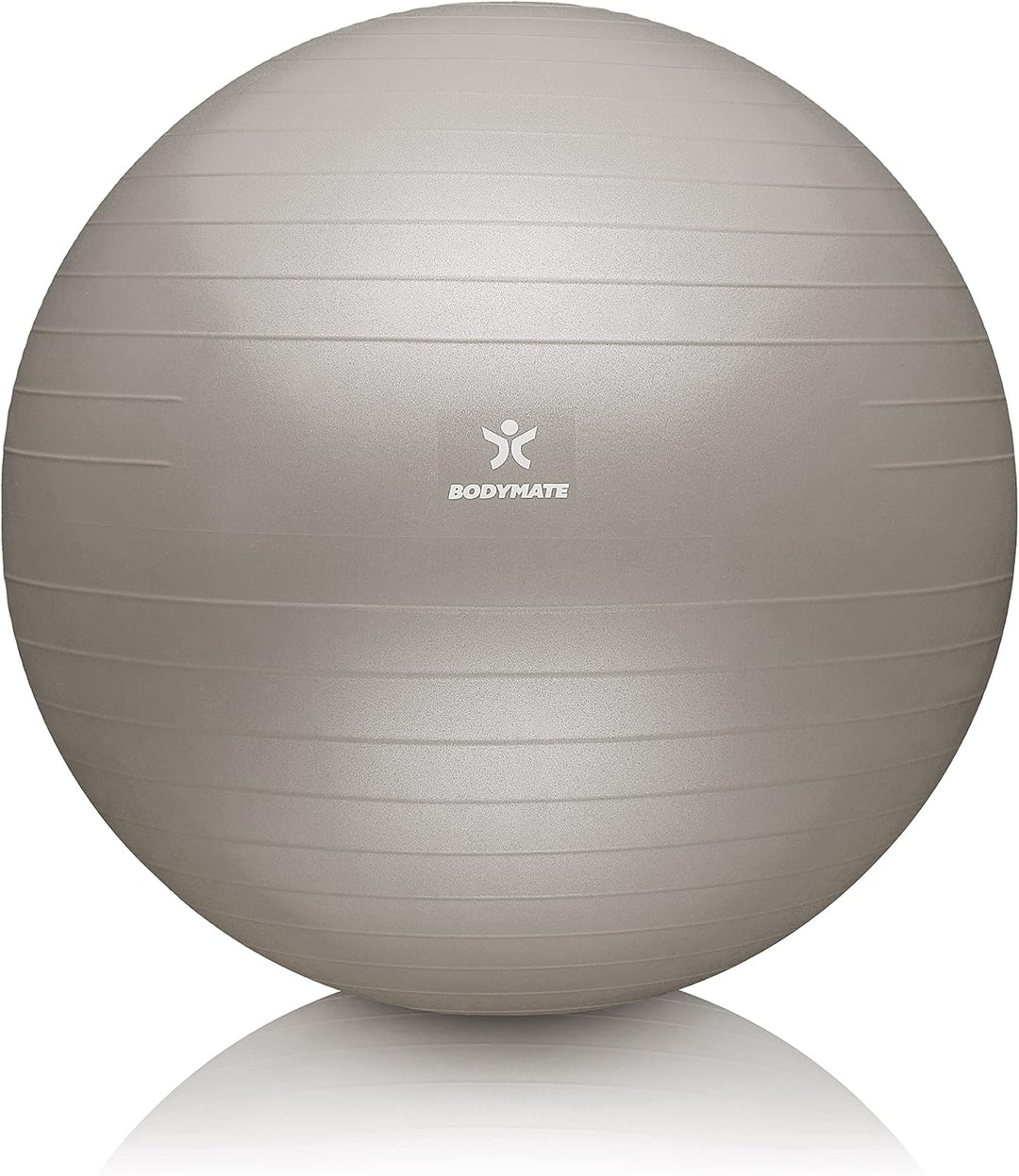BODYMATE Gymnastikball Sitzball Trainingsball mit GRATIS E-Book inkl. Luft-Pumpe, Ball für Fitness,