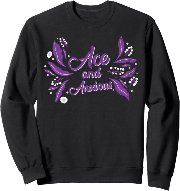 Ace Pride LGBTQIA Queer CSD Geschenk Lustiges Asexuell Sweatshirt