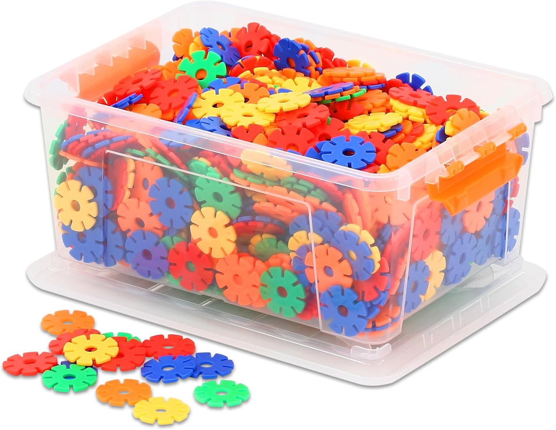 Betzold - Steckblümchen 1000-tlg. - Bunte Steckblumen-Bausteine Steckspiel Mehrfarbig, Mehrfarbig