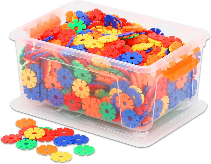Betzold - Steckblümchen 1000-tlg. - Bunte Steckblumen-Bausteine Steckspiel Mehrfarbig, Mehrfarbig