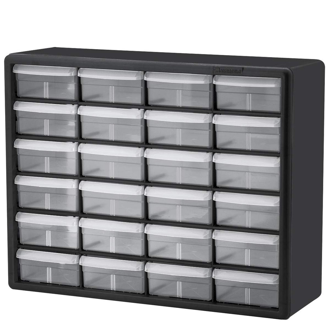 Akro-Mils 24 Schrank 10724, Kunststoffteile, Aufbewahrungs- und Bastelschrank, 50,8 cm B x 15,2 cm T
