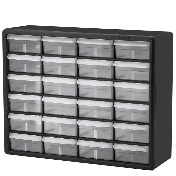 Akro-Mils 24 Schrank 10724, Kunststoffteile, Aufbewahrungs- und Bastelschrank, 50,8 cm B x 15,2 cm T