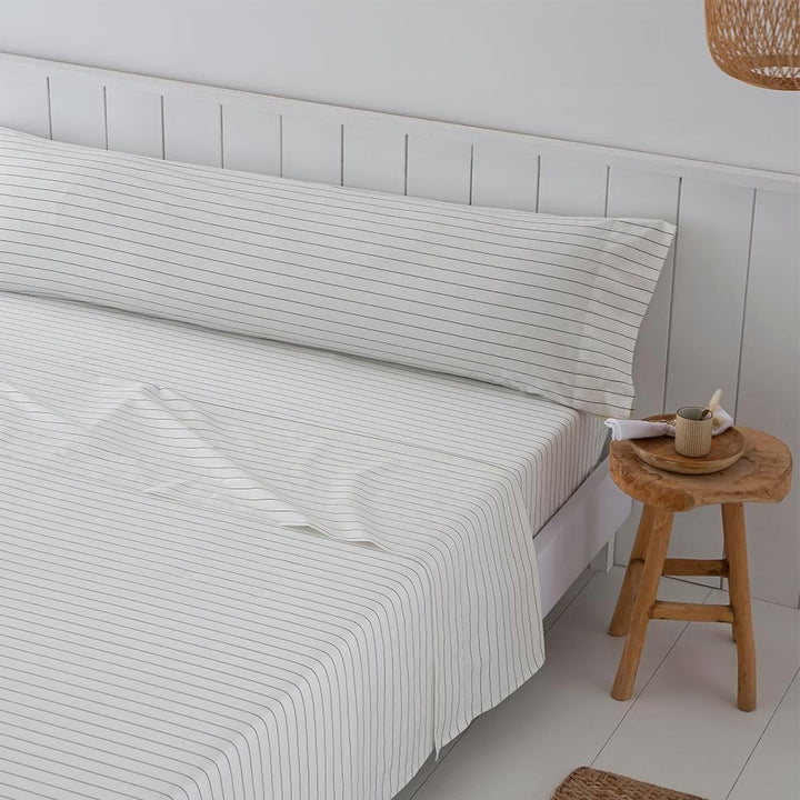 COTTON ARTean Tula Bettwäsche-Set, 150 x 190/200 cm, 100 % Baumwolle, Fadenzahl 200, inklusive Bettl